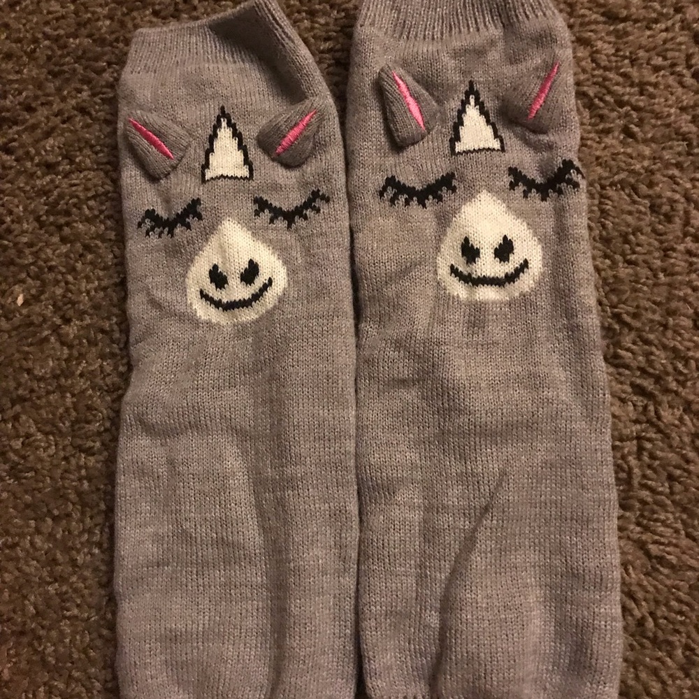 Unicorn leg warmers